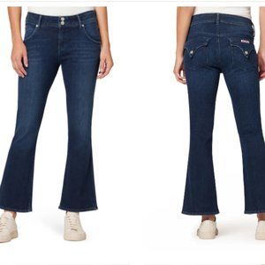 HUDSON COLLIN MIDRISE BOOT CUT JEANS WITH FLAP POCKETS, NWOT